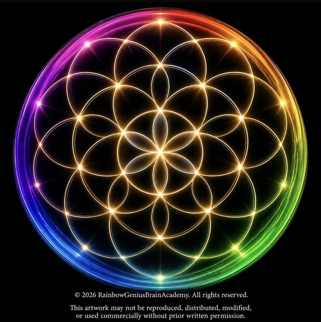 Brain Gym rainbow logo